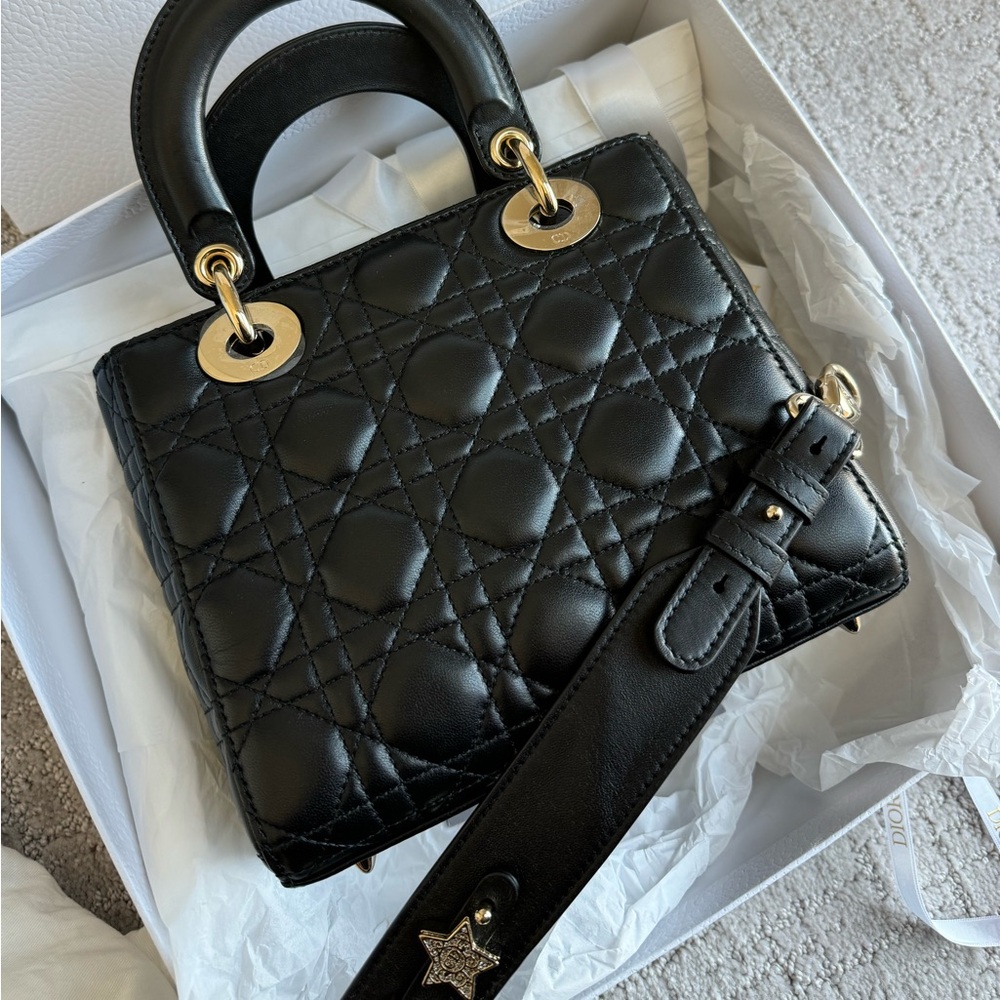 Used Lady Dior Small Black - Picture 5 of 14